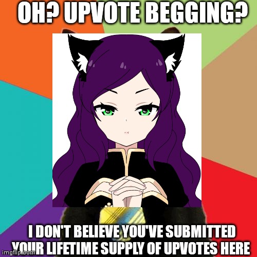 OH? UPVOTE BEGGING? I DON'T BELIEVE YOU'VE SUBMITTED YOUR LIFETIME SUPPLY OF UPVOTES HERE | image tagged in anonymous,fox,memer | made w/ Imgflip meme maker