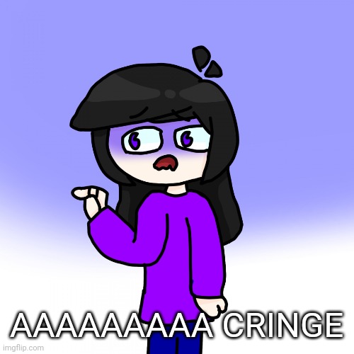 Scary yvon | AAAAAAAAA CRINGE | image tagged in scary yvon | made w/ Imgflip meme maker