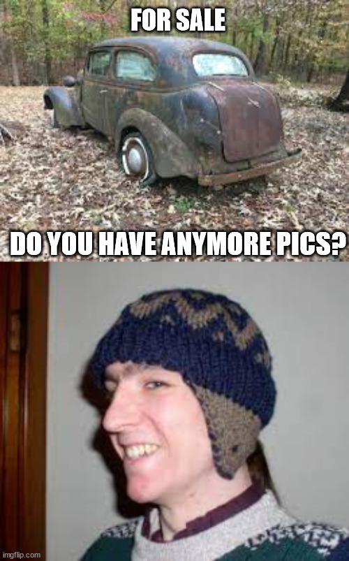 lol | FOR SALE; DO YOU HAVE ANYMORE PICS? | image tagged in lol | made w/ Imgflip meme maker