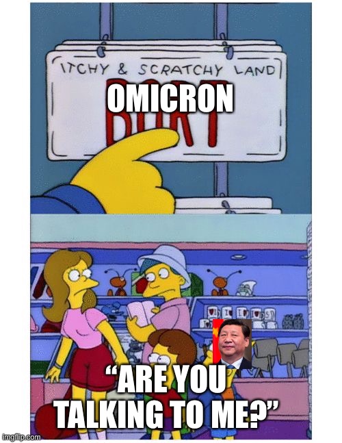 Omicron license plate, skip Xi | OMICRON; “ARE YOU TALKING TO ME?” | image tagged in bort license plate | made w/ Imgflip meme maker