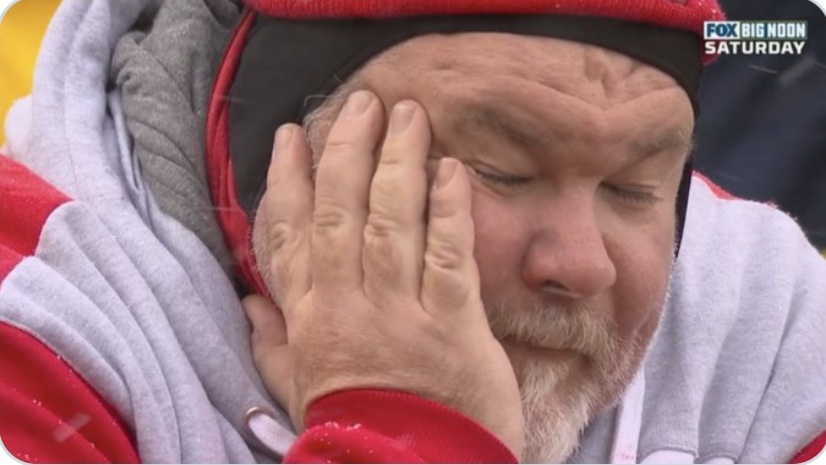 Disappointed Ohio State fan Blank Meme Template