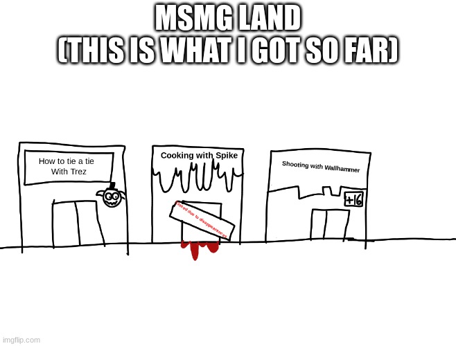 MSMG LAND
(THIS IS WHAT I GOT SO FAR) | made w/ Imgflip meme maker