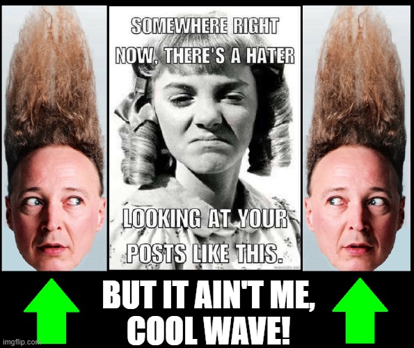 BUT IT AIN'T ME, 
COOL WAVE! | made w/ Imgflip meme maker