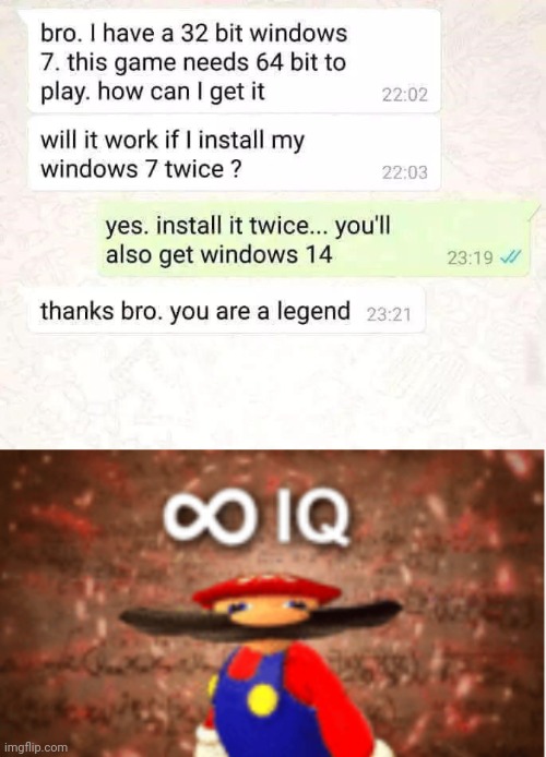 Sheer genius | image tagged in infinite iq | made w/ Imgflip meme maker