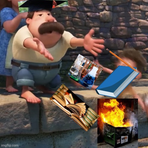 Every student during the last day of school | image tagged in man throws child into water | made w/ Imgflip meme maker