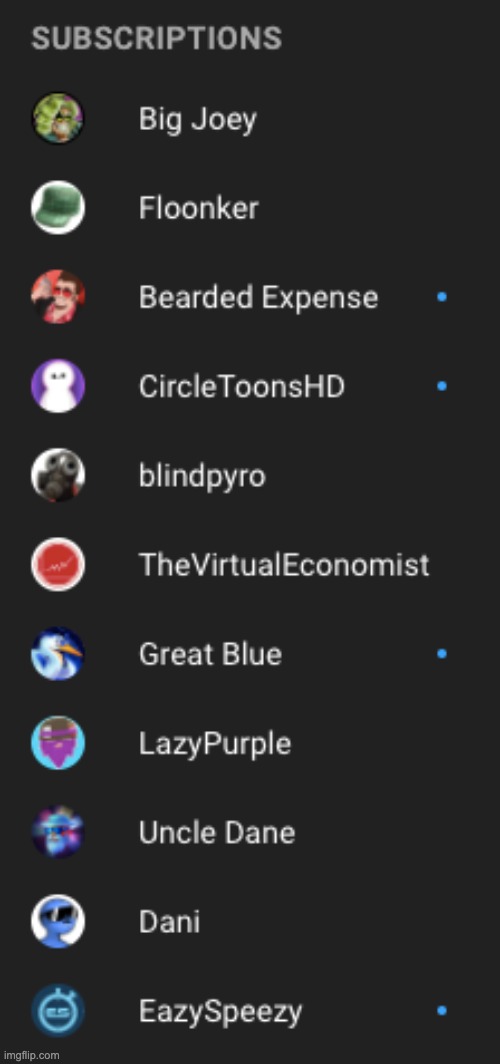 the subscription | made w/ Imgflip meme maker