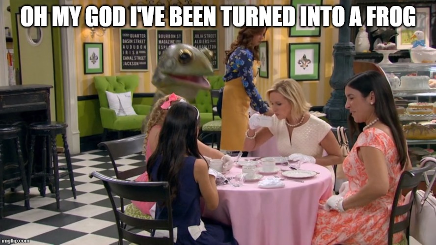 Andrew Taylor | OH MY GOD I'VE BEEN TURNED INTO A FROG | image tagged in andrew taylor | made w/ Imgflip meme maker
