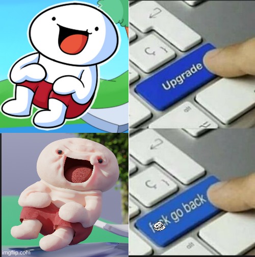Thanks I now hate youtube | image tagged in youtube,creepy,theodd1sout | made w/ Imgflip meme maker