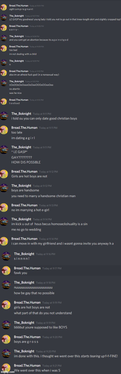 conversations with my ace friend: | made w/ Imgflip meme maker