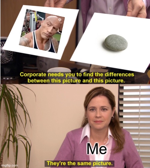 They're The Same Picture Meme | Me | image tagged in memes,they're the same picture | made w/ Imgflip meme maker