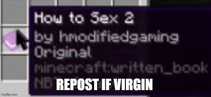 REPOST IF VIRGIN | made w/ Imgflip meme maker