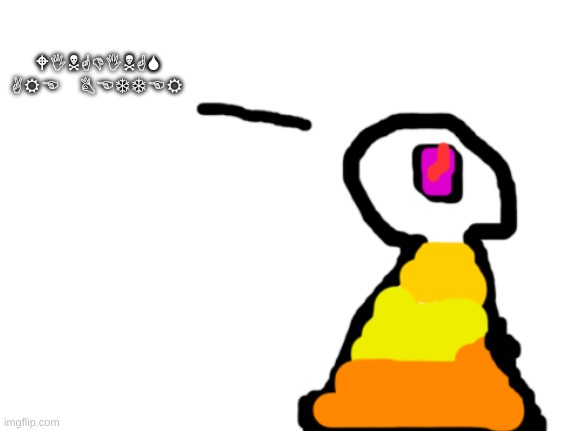 Sir_Deja | WINGDINGS ARE BETTER | image tagged in dejatale sans | made w/ Imgflip meme maker