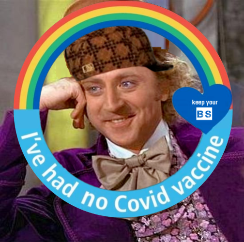 Scumbag Virus Wonka Blank Meme Template