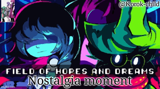 If you rember this you're a true chad | Nostalgia moment | image tagged in korok-child field of hopes and dreams | made w/ Imgflip meme maker