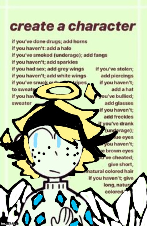 Thing from the lil oc creator | made w/ Imgflip meme maker