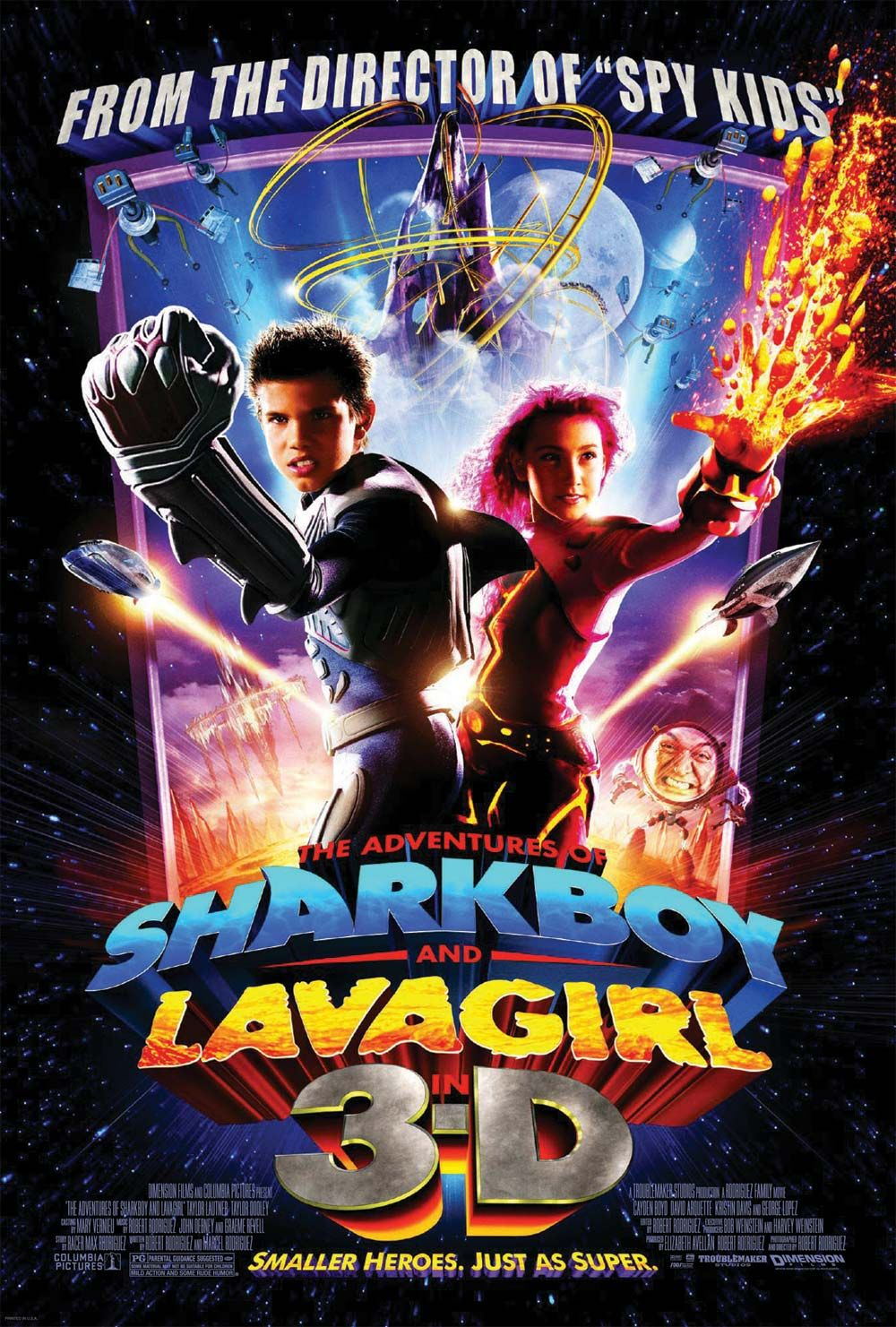 Sharkboy and Lavagirl Poster Blank Meme Template