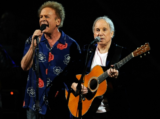 simon and garfunkel concert Blank Meme Template