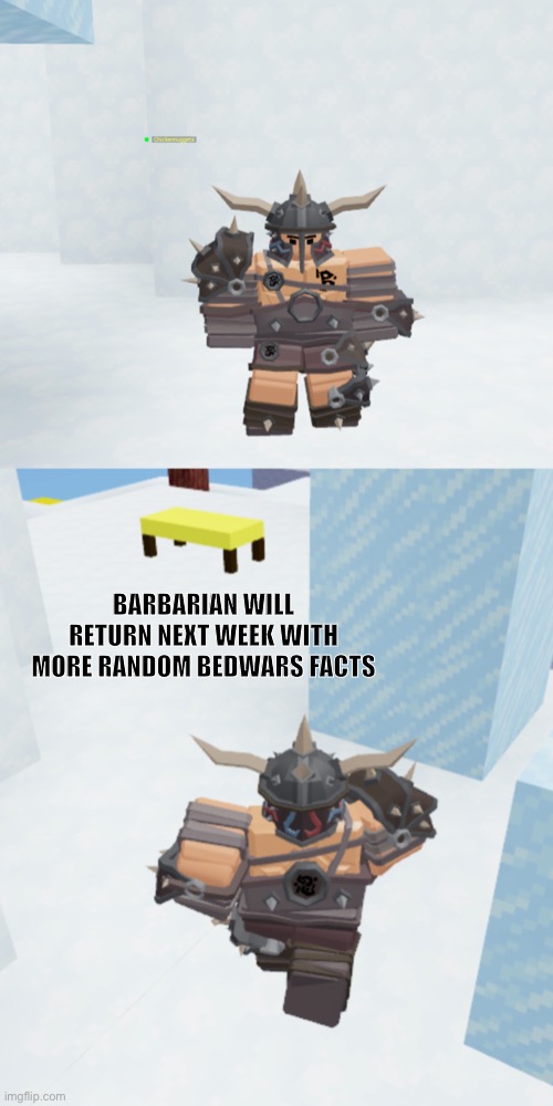 High Quality Barbarians facts Blank Meme Template