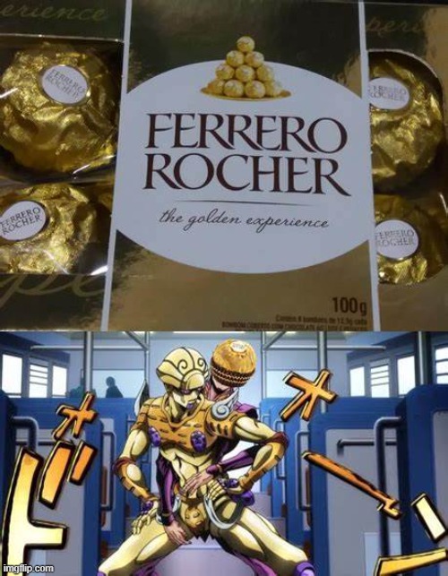 Golden Experience | made w/ Imgflip meme maker