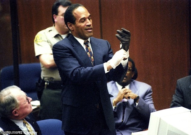 OJ Simpson Glove | image tagged in oj simpson glove | made w/ Imgflip meme maker