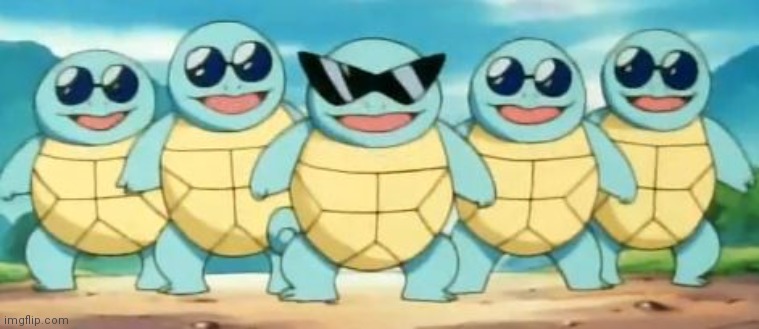 Squirtle Squad | image tagged in squirtle squad | made w/ Imgflip meme maker