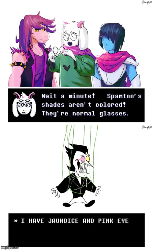 image tagged in spam,spamton,spammers,kris,deltarune,delta | made w/ Imgflip meme maker