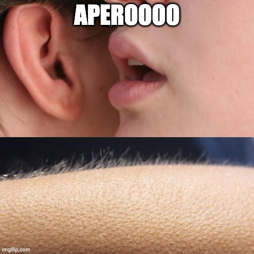 Whisper and Goosebumps | APEROOOO | image tagged in whisper and goosebumps | made w/ Imgflip meme maker