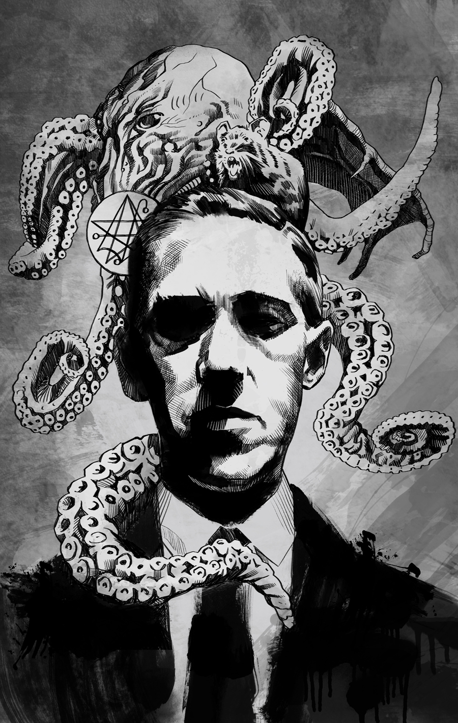 High Quality Lovecraft Blank Meme Template