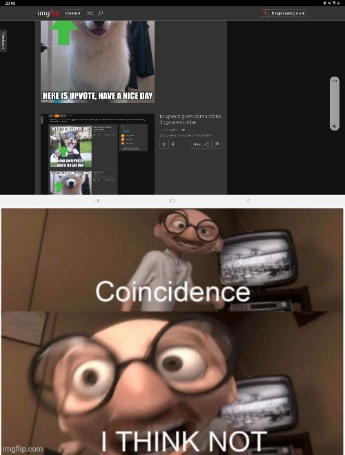 Sus ⊙_⊙ | image tagged in coincidence i think not | made w/ Imgflip meme maker