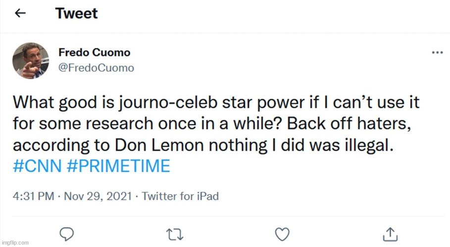 Cuomo Does Research | image tagged in chris cuomo | made w/ Imgflip meme maker