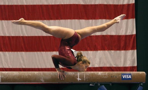 Chin balance beam Blank Meme Template