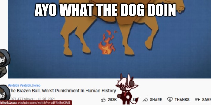 AYO WHAT THE DOG DOIN | made w/ Imgflip meme maker