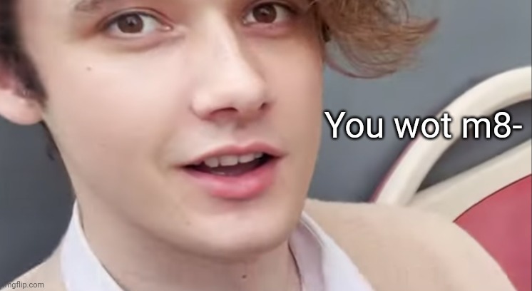You wot m8- | image tagged in you wot m8- | made w/ Imgflip meme maker