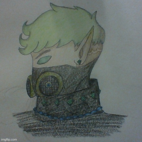 what jack would look like in an apocalypse | image tagged in jacksepticeye,drawing,art | made w/ Imgflip meme maker