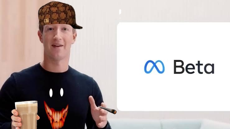 the verse! | B | image tagged in facebook meta announcement,facebook,mark zuckerberg,marked safe from facebook meme template,facebook problems | made w/ Imgflip meme maker