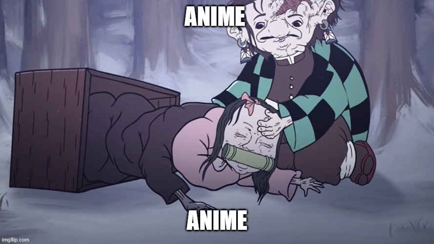 ANIME; ANIME | made w/ Imgflip meme maker