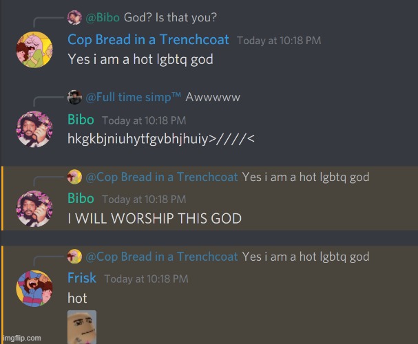 Bow down before me >:3 | made w/ Imgflip meme maker