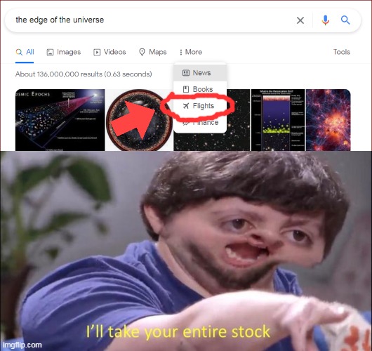 image tagged in i'll take your entire stock | made w/ Imgflip meme maker