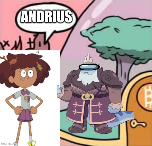 Andrius | ANDRIUS | image tagged in amphibia,amogus,sus | made w/ Imgflip meme maker