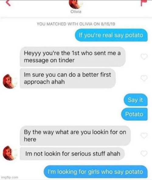 potato | made w/ Imgflip meme maker