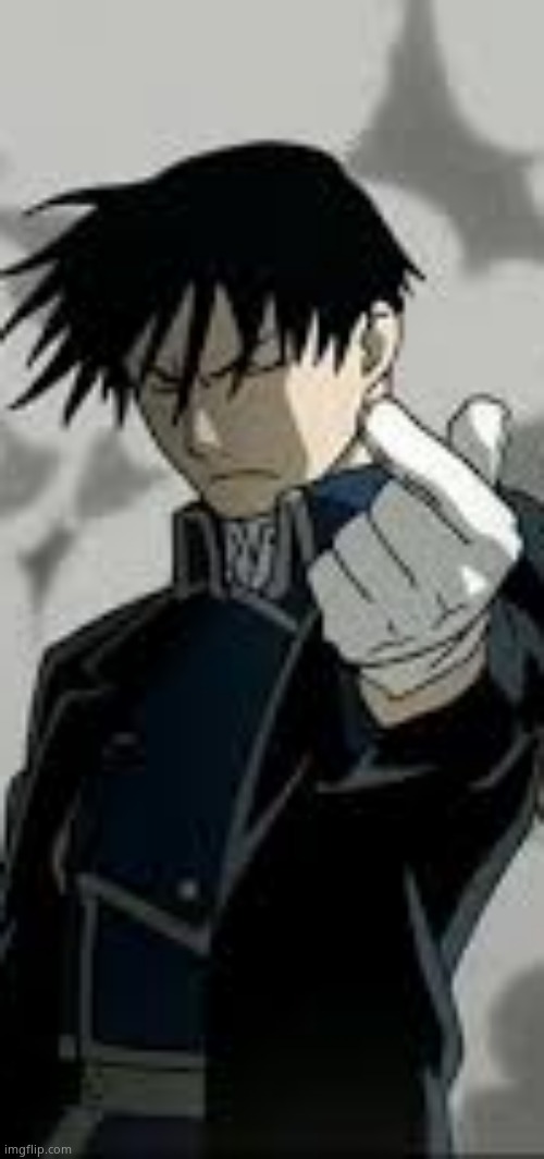 Roy Mustang | image tagged in roy mustang | made w/ Imgflip meme maker