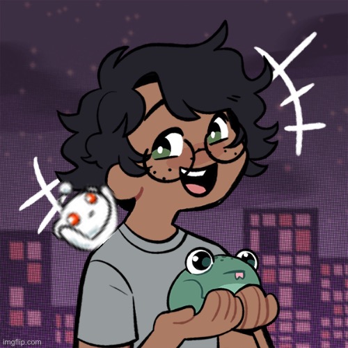 a fren for frog | image tagged in ram3n picrew | made w/ Imgflip meme maker