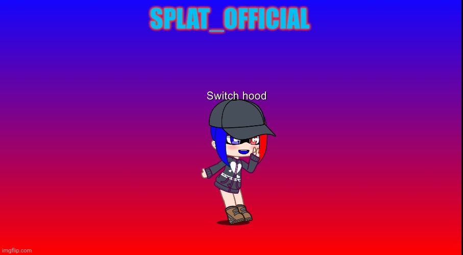 Splat_official announcement Template (gacha edition) Blank Meme Template