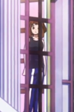 Ochako is Watching you Blank Meme Template