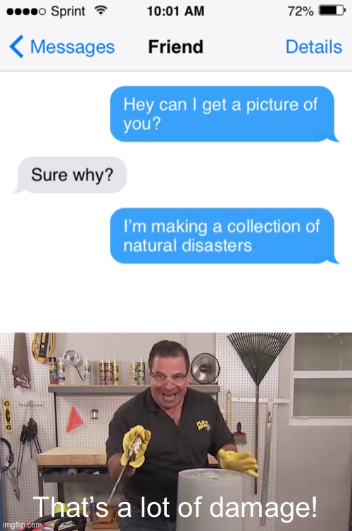 I did the funny now laugh | That’s a lot of damage! | image tagged in now that's a lot of damage | made w/ Imgflip meme maker