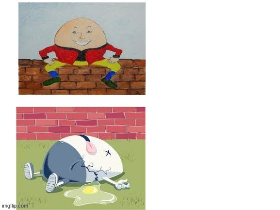 humpty dumpty template | image tagged in humpty dumpty template | made w/ Imgflip meme maker