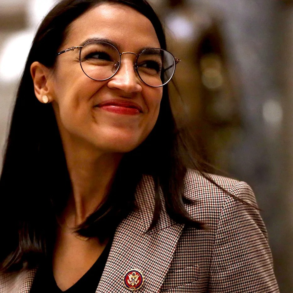 AOC Blank Meme Template