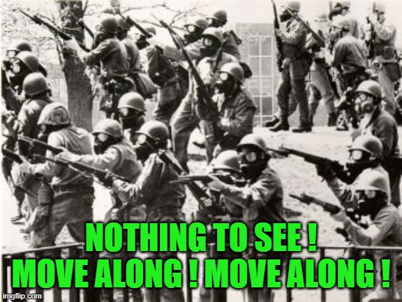 NOTHING TO SEE ! MOVE ALONG ! MOVE ALONG ! | made w/ Imgflip meme maker
