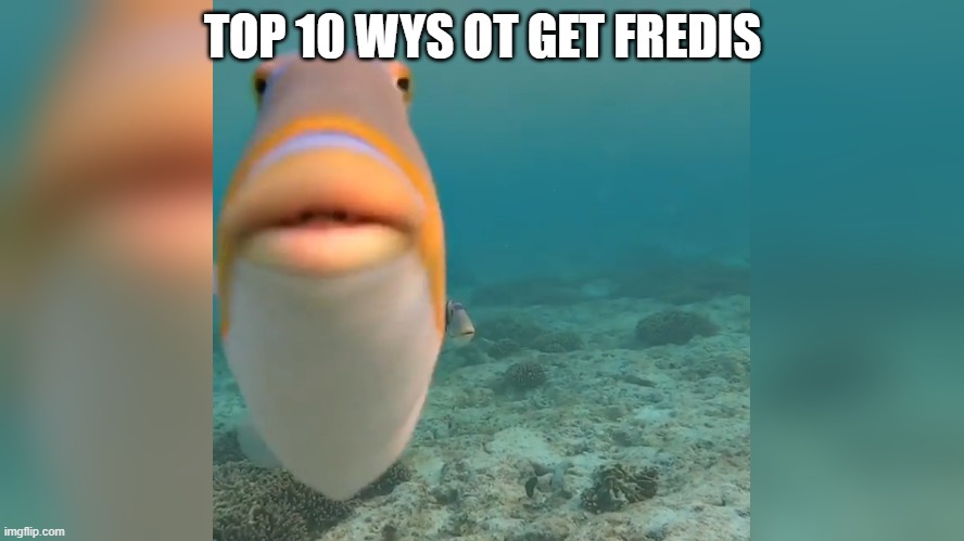 Pov | TOP 10 WYS OT GET FREDIS | image tagged in upvote | made w/ Imgflip meme maker
