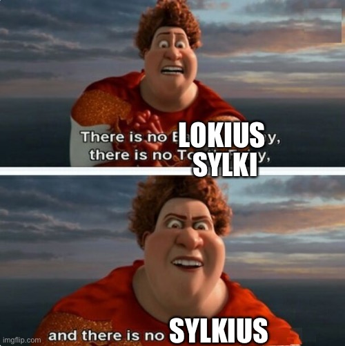 TIGHTEN MEGAMIND "THERE IS NO EASTER BUNNY" | LOKIUS; SYLKI; SYLKIUS | image tagged in tighten megamind there is no easter bunny | made w/ Imgflip meme maker